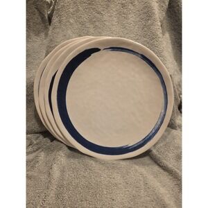 Lenox Blue Bay Melamine Set Of 4 Dinner Plates